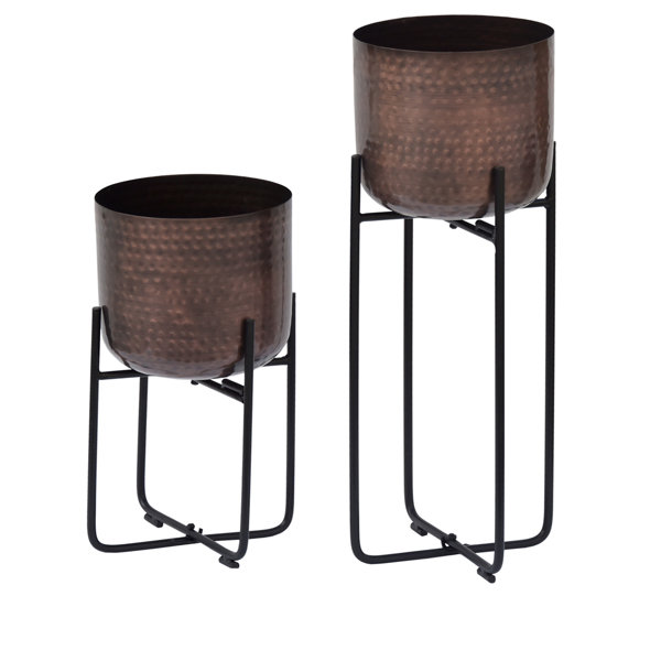 Petite jardinière en cuivre - Décoration